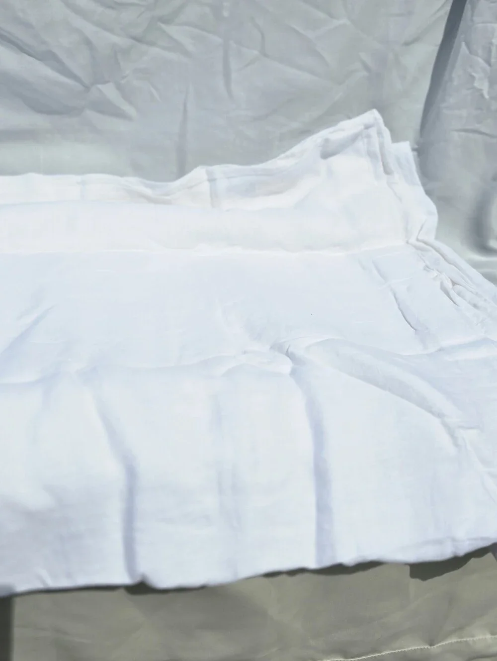 New Quince 100% European Linen Duvet Cover King/cali King White